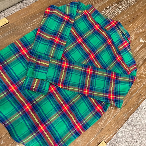 Polo Ralph Lauren- Plaid Button Front Flannel Men’s Long Sleeve Shirt- Sz M NWT - Picture 4 of 4